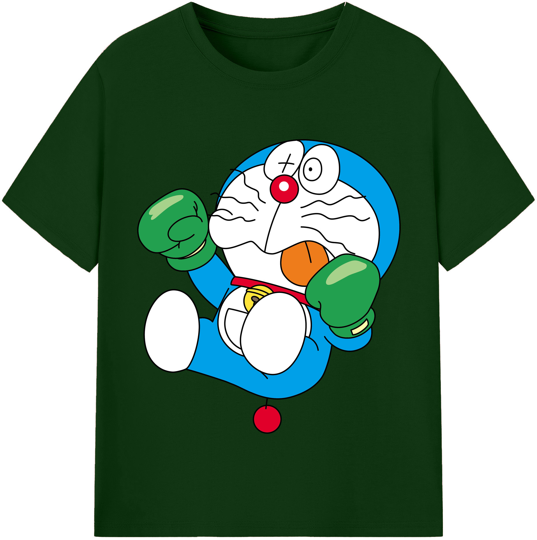 （画像用） ドラえもん Doraemon 綿100％半袖Tシャツ（フロントプリント）